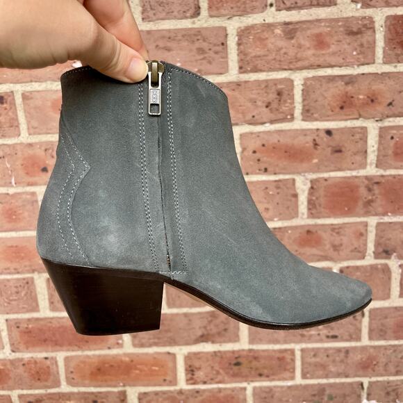 Isabel Marant Western Gray Suede Dacken Ankle Boots Booties Country Boho sz 36 - Picture 13 of 16